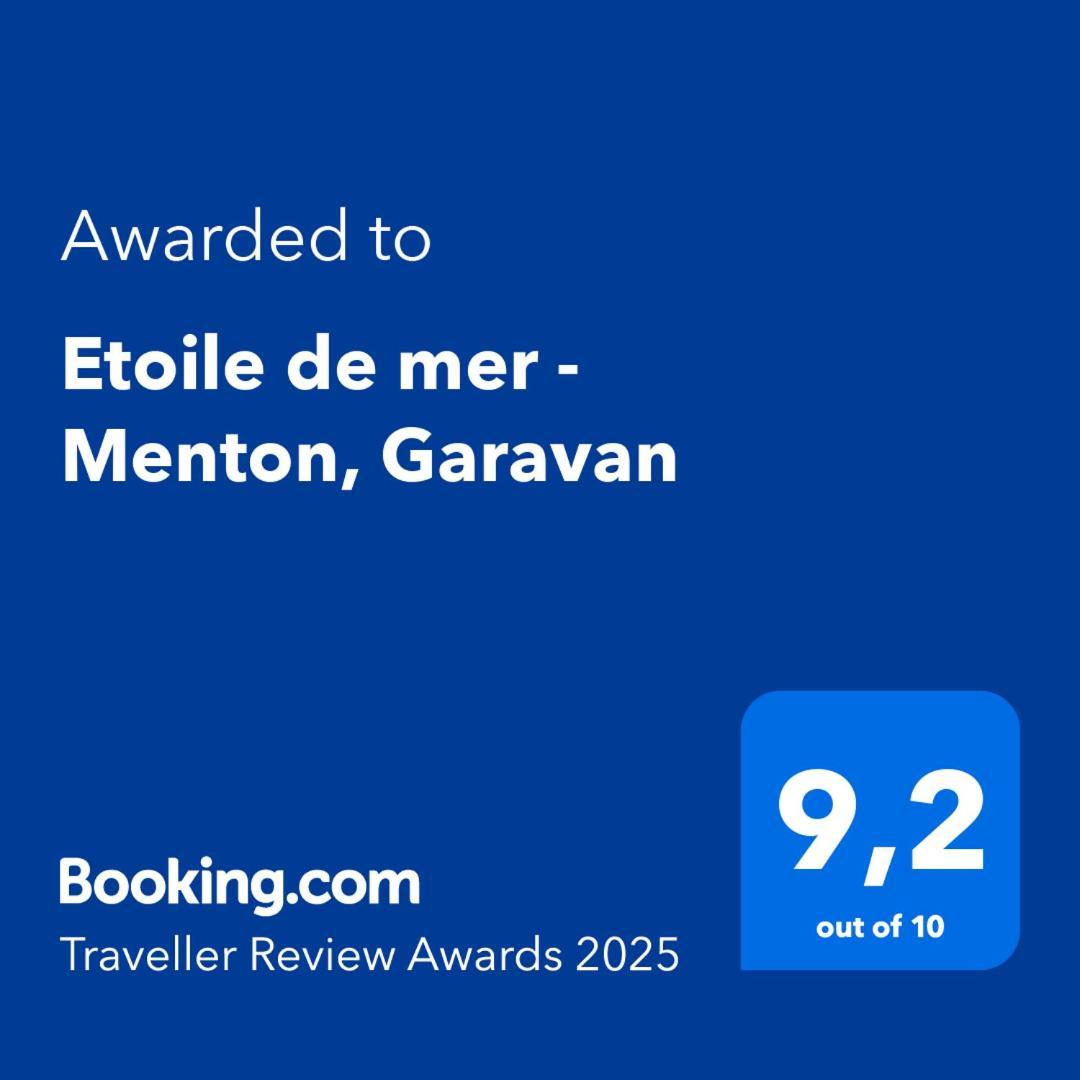 Etoile De Mer - Menton, Garavan Bagian luar foto